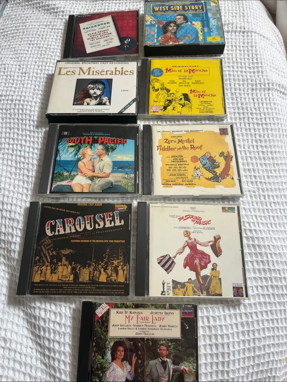9 Movie Soundtrack CD’s